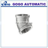 Ningbo factory Discount stainless steel elbow pipe joint