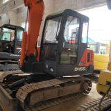 High Quality Doosan DH55 Mini Excavator Crawler Moving Type,Secondhand Doosan Mini Crawler/wheel Excavator With Hydraulic Engine thumbnail-4