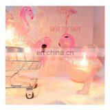 Factory Decorative Led Summer Holiday Curtain Strip Flamingo Lights Garden Party Home Outdoor Decoration Fairy String Light