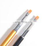 Wholesale Nail Brushes With Metal Handle UV Nail Brush Nylon Hair Gel Nail Brush thumbnail-2