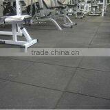 500*500 mm Gym Rubber Floor Mat (EN1177 Certificate) thumbnail-1