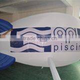 White Helium Inflatable Airship Inflatable Advertising Balloons Inflatable Strong Style Color Bouncer Strong thumbnail-1