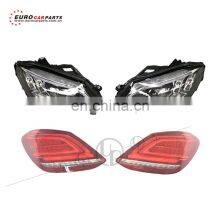 C Class W205 C63 Head Light Old to 2019 Year New Style Fit for C Class 2016-2018 Head Light thumbnail-2