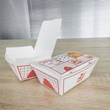 Disposable Fried Chicken Food Packing Box White Food Box thumbnail-1