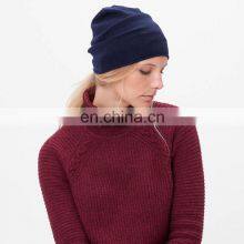 Women Merino Wool Custom Knit Beanie thumbnail-1