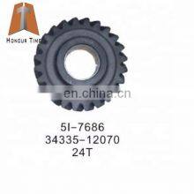 5I-7686 34335-12070 E320 E320B 24T Excavator Oil Pump Gear for Engine Part thumbnail-3