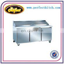 1500mm 1800mm Stainless Steel Commercial Under Counter Freezer With Export Standard thumbnail-5