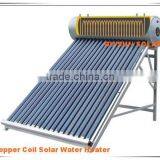 Compact Pressurized Copper Coil Solar Water Heater