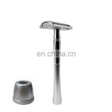 New Design Wholesale Hot Selling Mental Zinc Alloy Single Edge Shaving Safety Razor thumbnail-4