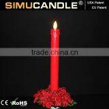 LED Taper Candle Light With Moving Flame and USA, EU Patent Approved! thumbnail-4