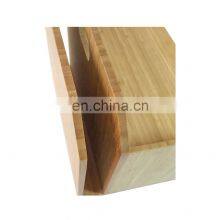 Wholesale Eco-friendly Natural Bamboo Storage Boxes Custom Logo Table Organizer Box With 4 Drawers thumbnail-5
