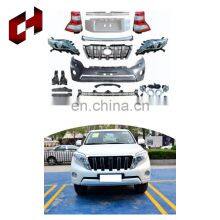 CH Wholesale Auto Parts Front Bumper Engine Cover Hood Spoiler Rear Through Lamp Body Kit For Toyota Prado 2010-13 To 2014 thumbnail-2