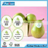 Top Grade Printed Ecological Removable Fruits Label Stickers thumbnail-1