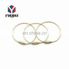 Excellent Ring Wire Stainless Steel Keychain Customized Key Chains thumbnail-2