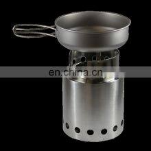 High Quality Outdoor Camping Oven Wood Portable Camp Stove thumbnail-1