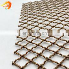 Stainless Steel Woven Mesh Decorative Curtain Mesh Crimped Wire Mesh