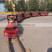 Antique Style Train Backyard Riding Railroad Mini Train for Sale thumbnail-4