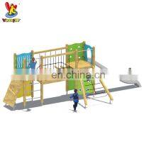 High Quality Kids Outdoor Wooden & PE Board Playground for Play House