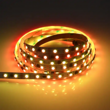 Hot Sale LED Pixel Light Strip 48W/Roll 60leds/M WS2811 LED Strip 24-key Infrared Bluetooth Music Controller RGB LED Strip Light Kit thumbnail-4