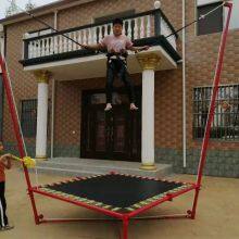 Kids Play Park Trampoline Indoor Playground Single Person Bungee Trampoline thumbnail-2