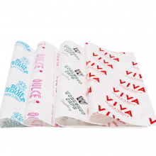 Customized Greaseproof Food Packing Paper Double Side Recycled Biodegradable Burger Paper Food Grade Greaseproof Paper thumbnail-4