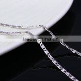 2015 Simple Design Fashion Jewelry Rhodium Plated Cheap Chain Necklace thumbnail-3