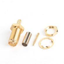 SMA-KY-1.5 Female Negative Electrode Crimp RF Connector for RG316 174 Cable for Communication thumbnail-3