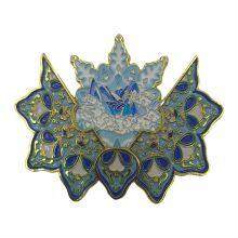 Custom Combination of Metal Refrigerator Stickers and Cultural and Creative Cartoon Character Ornaments DIY Flowing Sand City Scenic Area 3D Custom thumbnail-3