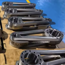 Peças usinadas em CNC em liga de alumínio com tamanho personalizado em alumínio 6061-T6 para prototipagem e produção thumbnail-3