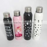 Double wall stainless steel cola bottle vacuum flask