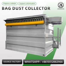 Industrial Pulse Jet Bag Dust Collector Cyclone Dust Removal Equipment for Woodworking Grinding Polishing thumbnail-2