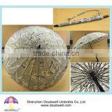24 Panels Newspaper Printed Umbrella thumbnail-1