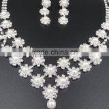 2016 Beads Jewelry Set Bridal Diamond Beads Exquisite Necklace Earring Set Supplier's Choice thumbnail-2