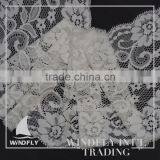 Custom Design Machine Knitted Lace Guipure White thumbnail-4