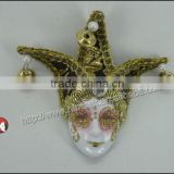Decorative Hand Painted Ceramic Masquerade Face Mask Wall Decor thumbnail-2