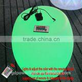 New PE Plastic Stool With LED Lights & Remote Control YXF-4243