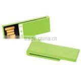 Custom logo Mini platic clip usb flash memory