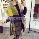 New Style Soft Warm Striped Fashion Winter Ladies Cashmere Pashmina thumbnail-4