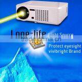 Winait Video Projector S200 Entry-level 2500 Lumens Led Projector 800*600Pixel ,Dynamic Video 1080P/4K Decode