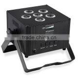 Translite Hot Sale 5in1 RGBWA LED Battery Powered PAR Light With Aluminum Housing thumbnail-2