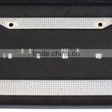 Rhinestone Bling Pink Crystal License Plate Frames Crystals With Bow thumbnail-3