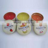 Aroma Travel Tin Candle With Custom Sticker in Metal Lid thumbnail-1