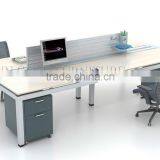 Linear Commercial Office Furniture, Straight Cheap Saving Space Office Desk (SZ-OD145) thumbnail-5