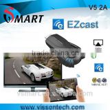 Vensmile V5II Better than chromecast dongle ezchrome dongle share screen smart phone tablet pc to tv