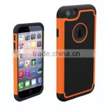 Durable , shockproof ,Small MOQ 3 in 1 hybrid wholesale cell phone case for iphone 6