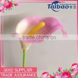 Made Hand Decoration Indoor and Outdoor Pink Real Touch Callas thumbnail-1