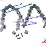 Silver, Escalator Newel Guide for Kone