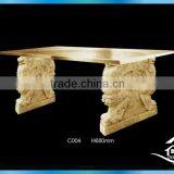 Cast Stone Carved Table Base thumbnail-5