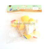 6pcs High Quilty Wooden Handle Sponge Roller Brush For Children thumbnail-2