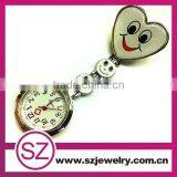 Top Quality China Movement Heart Shaped Nurse Pocket Watch With Nurse Watch thumbnail-5